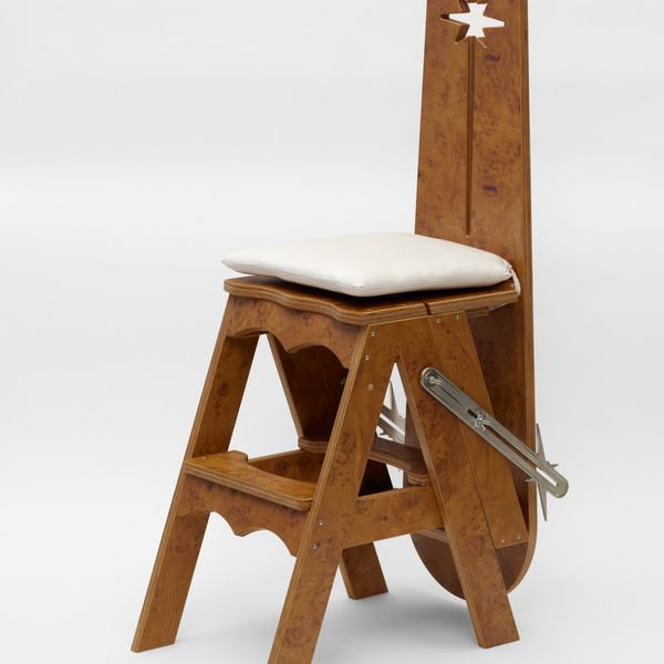 Bachelor Chair, Smoked Oak 01 by NH DePass