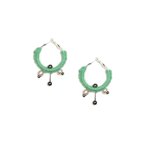 Seagreen Piercing Earrings
