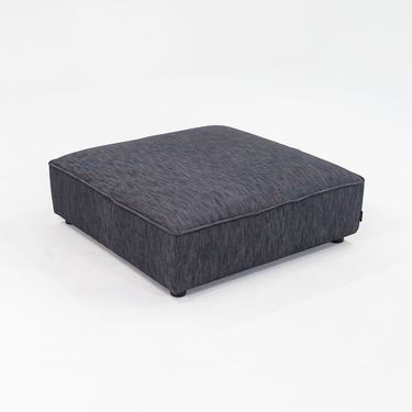 Sofa So Good Denim Midnight Ottoman by Marcel Wanders for MOOOI, 2022