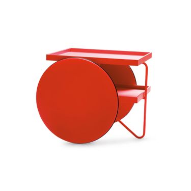 Red Chariot Tray and Castors