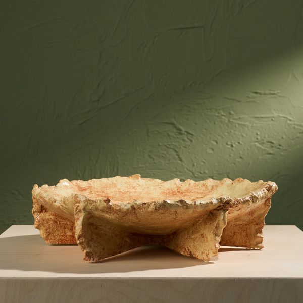 Ripped Ceramic Bowl by Willem van Hooff, Glazed Earthenware, The Netherlands, 2020s