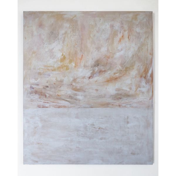 Archer Defterios, "White Composition 12," 2025