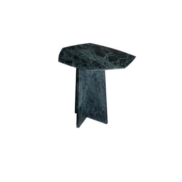 Geometrik Side Table - Tikal Marble