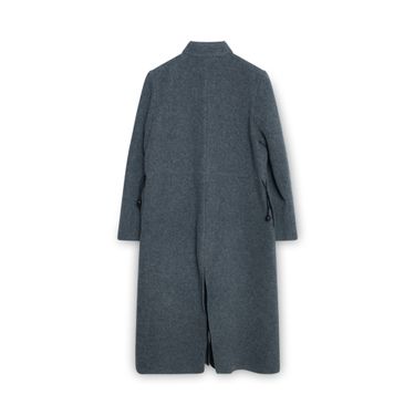 Miu Miu Grey Fleece Coat