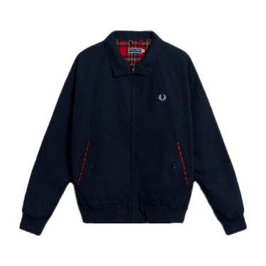Fred Perry Navy Harrington Made in England Jacket