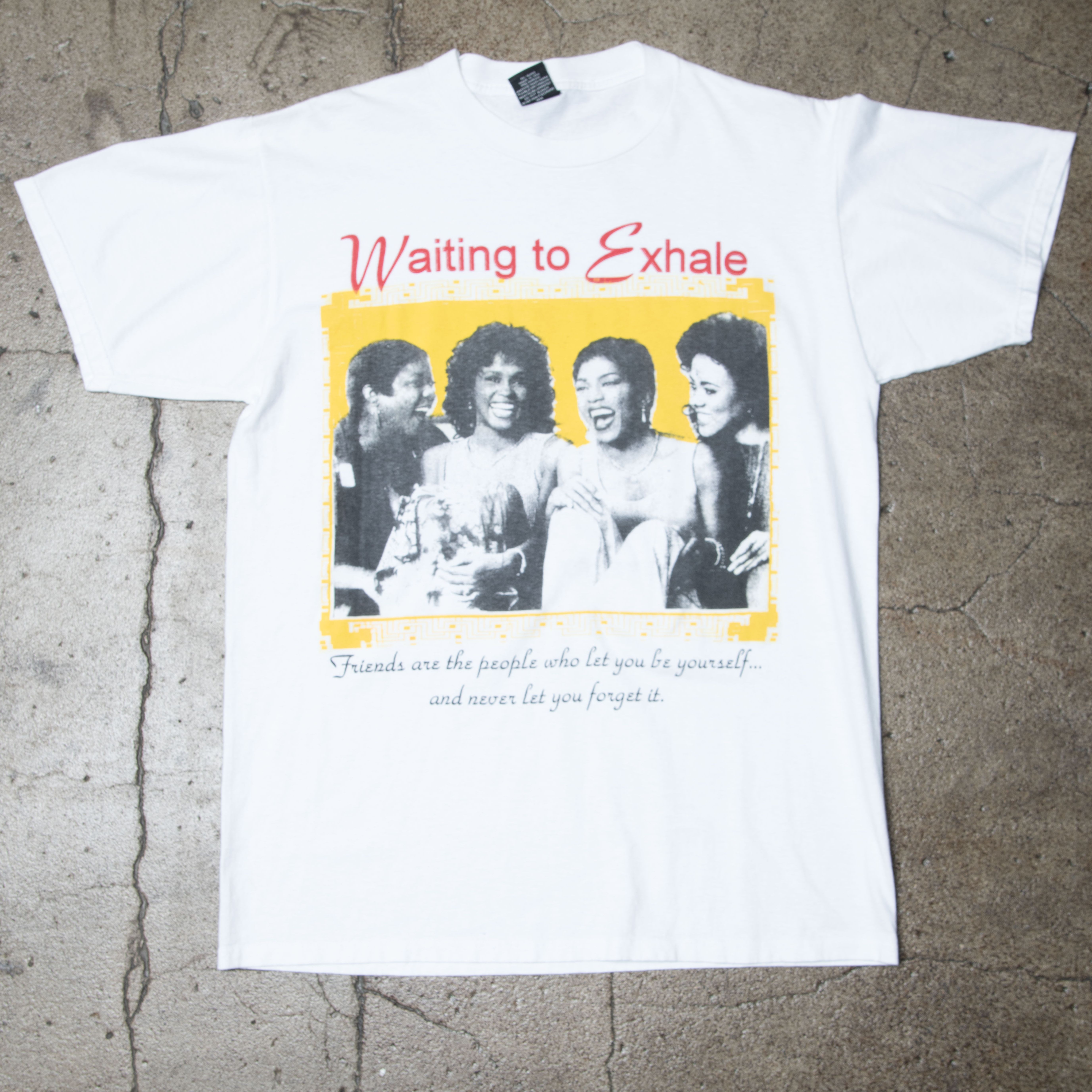 Vintage 'Waiting to Exhale' T-Shirt by Justin Reed | Basic.Space