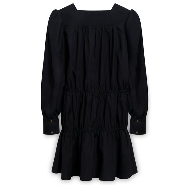 Ciao Lucia Alessandra Black Cotton Dress