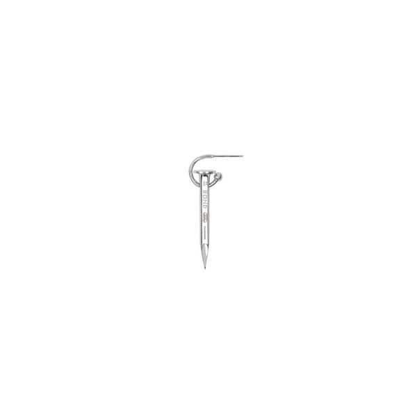 Large Nail Hoop Earring