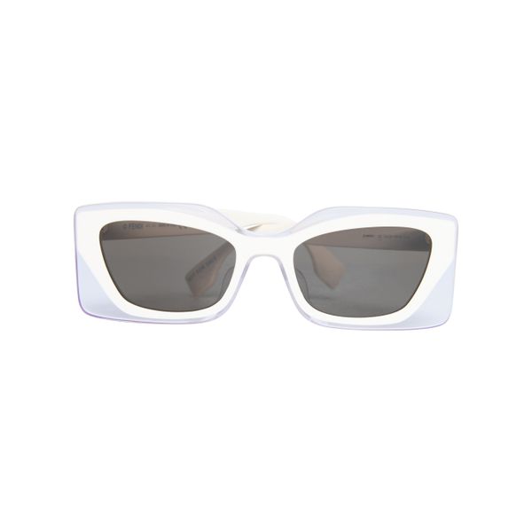 Fendi Feel Cream Acetate Sunglasses