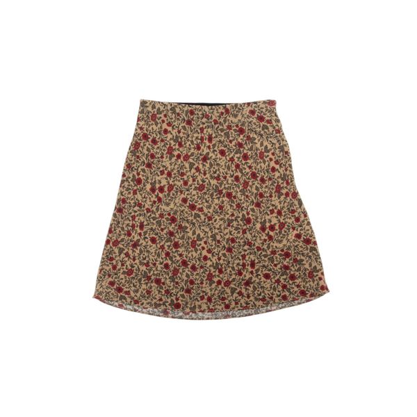 Réalisation The Cookies Silk Miniskirt in Dahlia