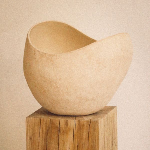 Amen Santalwood Light Sculpture Beige