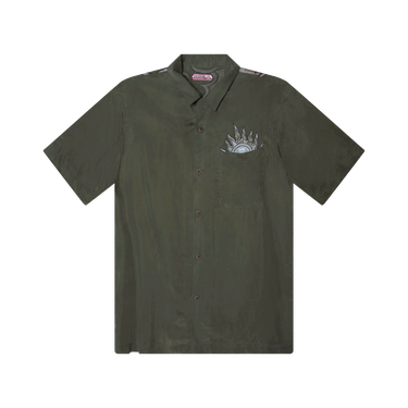 Maharishi Green Dragon Embroidery Shirt