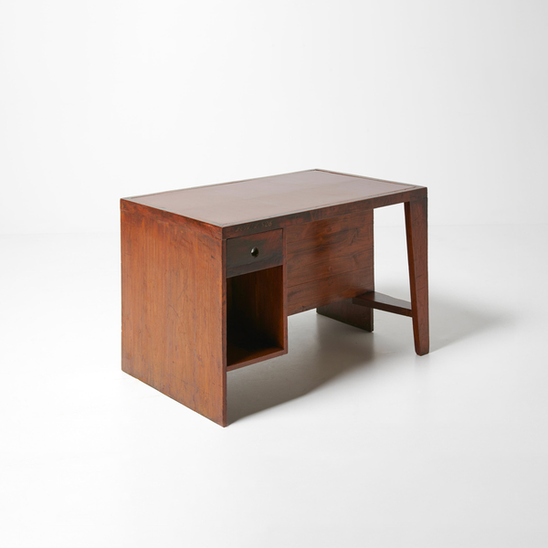 Base Building Desk by Pierre Jeanneret, 1955