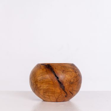 Vintage Wooden Hand-turned Bowl