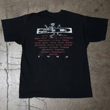 Vintage Black 'Social Distortion' t-shirt