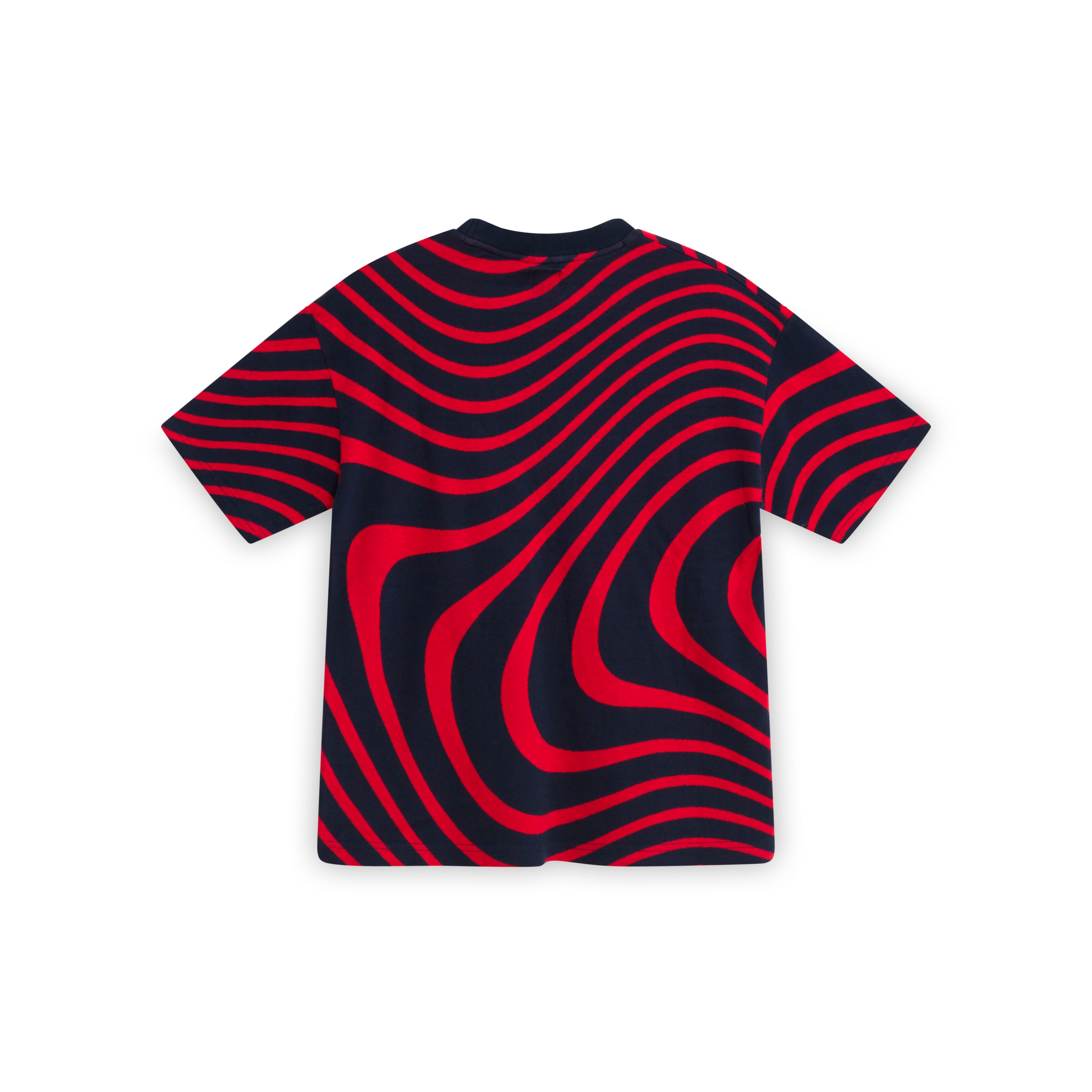 Asap rocky red striped t outlet shirt