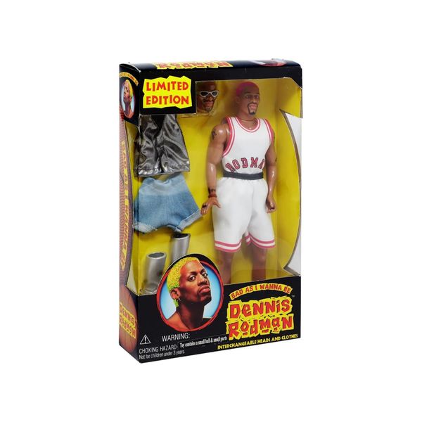 Vintage Dennis Rodman Figurine - Bad as I Wanna Be (Limited Edition Street Players)