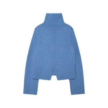 Khaite Blue Cashmere Wallis Sweater