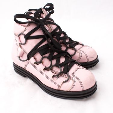 Opening Ceremony Pink Leather Boot