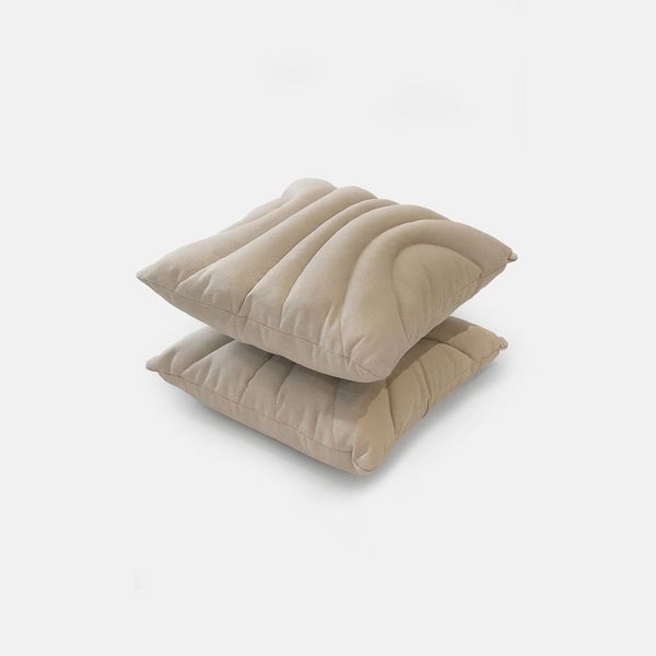 Puffer Cushion - Beige