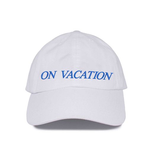 On Vacation - White