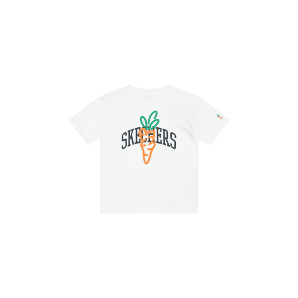 Carrots x Skechers White Baby Tee