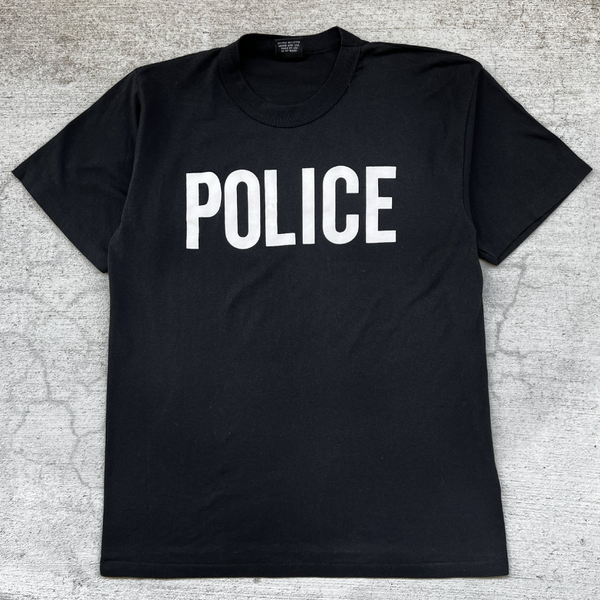 1990s Police Single Stitch Tee