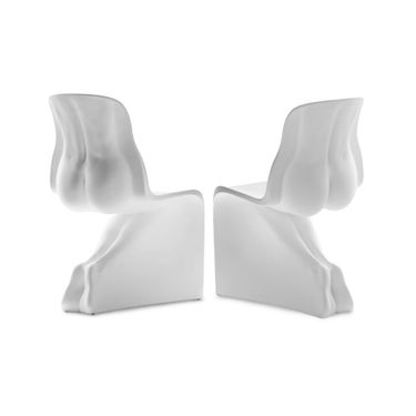 White HIM+HER Chairs