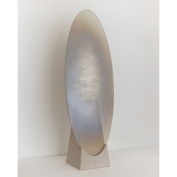 Void Mirror Floor - Oval