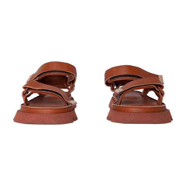 Marsèll x Suicoke Depa 01 Logo Patch Sandals in Orange