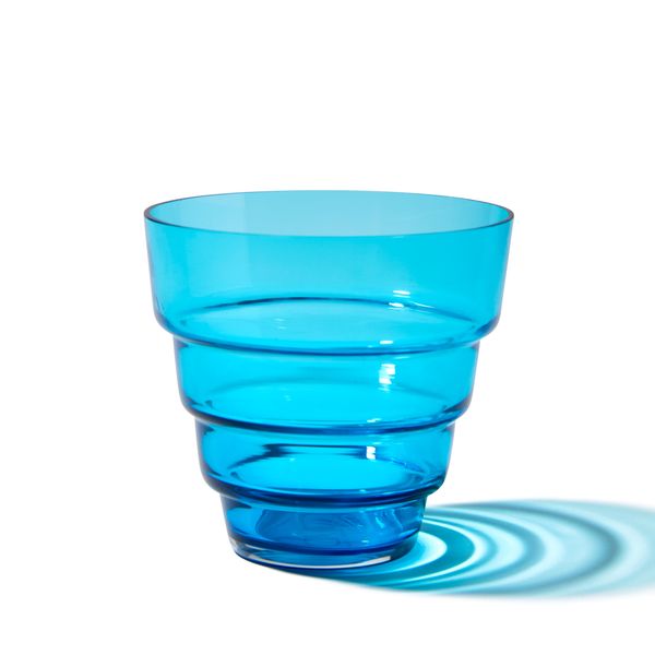 Chroma Stack Glass - Aqua