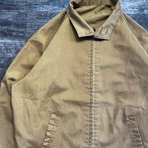 1970s Tan Raglan Cut Work Jacket