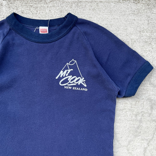 1960s Mt. Cook Raglan Cut Ringer Tee
