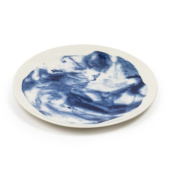 Indigo Storm Dinner Plate