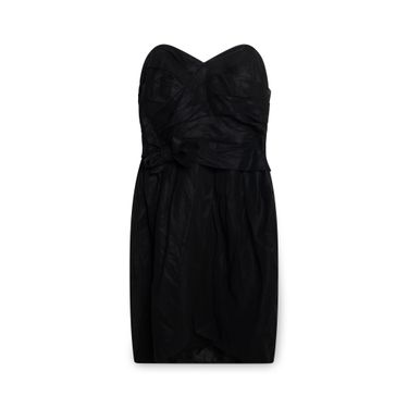 Marc Jacobs Black Strapless Mini Dress