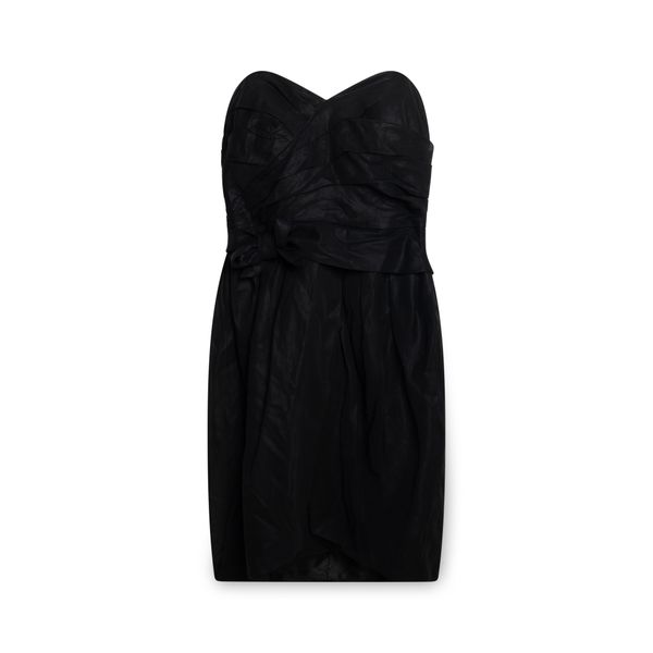 Marc Jacobs Black Strapless Mini Dress