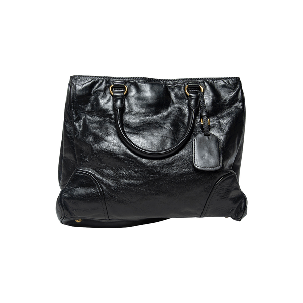 Prada Vitello Shine Leather Bag