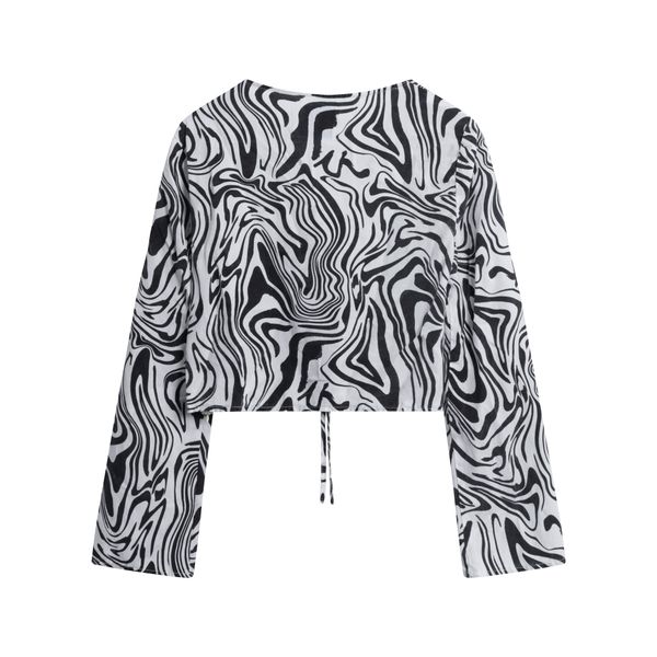 Paloma Wool Zebra Print Top