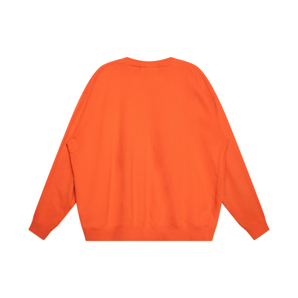 A Skoloct Original Orange Crewneck Sweater