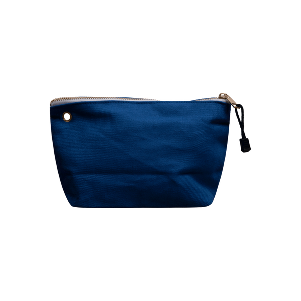 Blue Zip Pouch