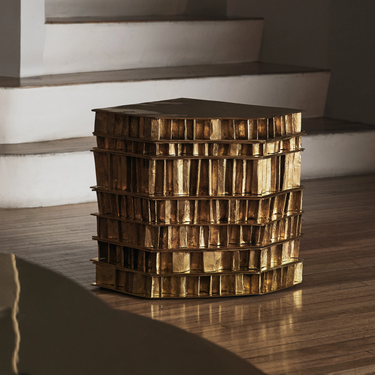 Gear Side Table III by Héctor Esrawe, 2023