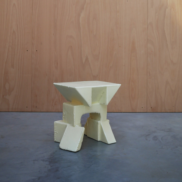 6 x 8 Ghost Poly Stool by Max Lamb, 2021