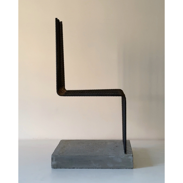 Solid Chair by Heinz Landes, Germany, 1986