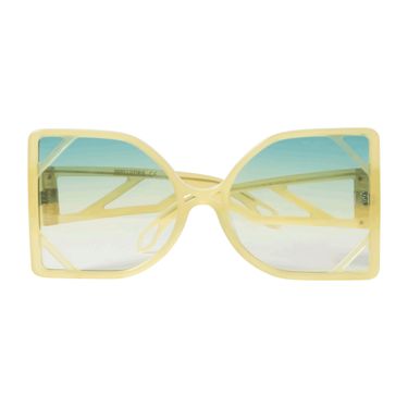 Poppy Lissiman Patio Oversized Square-Frame Sunglasses