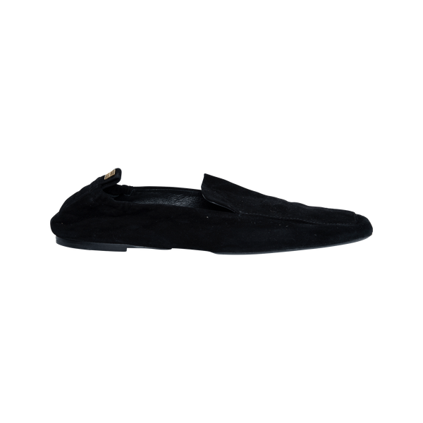 Toteme Black Travel Loafer