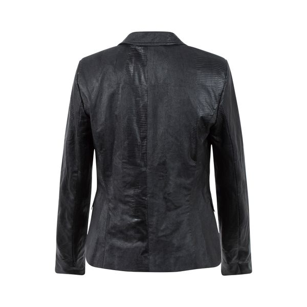 Marella Faux Leather Blazer 