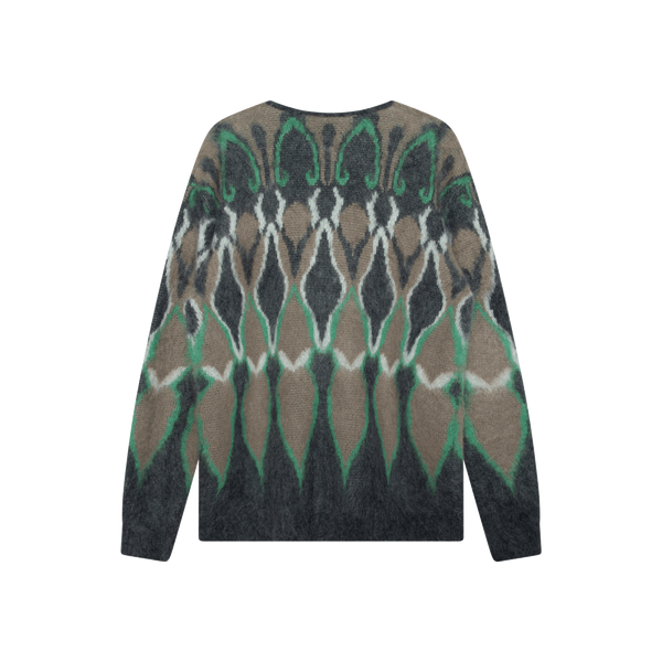 Hidden NY x Needles Psychedelic Mohair Cardigan