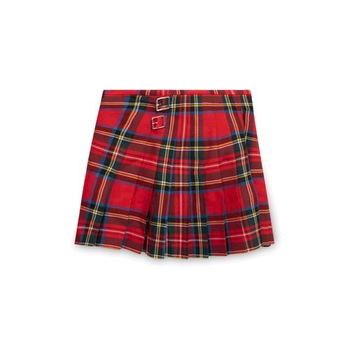 Christopher Kane Plaid Wrap Skirt