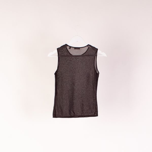 Elie Tahari Sheer Shell Tank