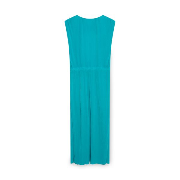 Diane Von Furstenberg Teal Tie Dress